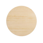 Modway Lippa 28" Round Wood Bar Table - White Natural-Non-Marking Felt Pad