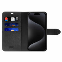 Blu Element Folio 2-in-1 Case for iPhone 17 Air - Black-Protection level  - 400 Drops at 10 Feet