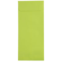 JAM Paper Enveloppes en papier recyclé Brite Hue no 14 (5 x 11,5 po), lime intense, 500/paquet-Type de produit : Enveloppes commerciales en papier recyclé de couleurs vives