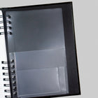 Brownline 2026 CoilPro Daily Planner Hard Cover with Twin-Wire Binding - 8" x 5" - Black - English-50% post-consumer recycled paper