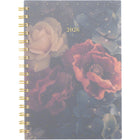 Cambridge - Agenda hebdomadaire/mensuel jardin de minuit 2026 - 8 1/2 po H x 5 1/2 po l - multicoloure - bilingue-12 mois : janvier à décembre 2026