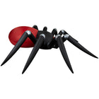 GEMMY Airblown Inflatable Halloween LightShow Projection Fire & Ice Black/Red Spider - 43" x 174"-Self-inflates in seconds