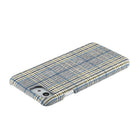 Gry Mattr - Étui en tissu GMF7MB pour iPhone 6/7/8 - Moutarde et Plaid bleu-Modèles de mode classiques