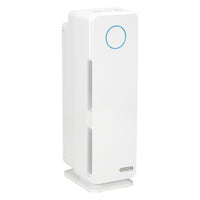 GermGuardian - Purificateur d'air AC4300 Elite 5 en 1 avec filtre HEPA Pet Pure-PURIFICATEUR D'AIR HAUTE PERFORMANCE : Il fait circuler l'air une fois par heure dans les pièces de 70 m² et 4,8 fois par heure dans les pièces de 14 m², assurant une purification complète. Idéal pour les pièces de taille moyenne à grande, telles que les dortoirs, les chambres et autres pièces à vivre !
