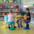 FDMT Kore Wobble Stool - 16" H - Black-Increase Secondary Focus: Continuous movement while sitting relaxes the right side of the brain, leading to better focus.