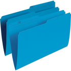 Staples Blue File Folders - Legal Size - 100 Pack-Use to colour-code your files for better organization and efficient access to information