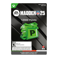 Madden NFL 25: 12000 Madden Points Xbox Series X/S & Xbox One [Digital Code]-Genre: Sports