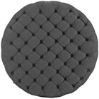 Modway Amour Upholstered Fabric Ottoman - Grey-Dense Foam Padding
