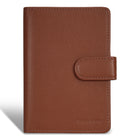 Champs - Collection Onyx Étui à passeport en cuir - Brun-Etui à passeport en cuir