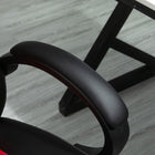HOMCOM Racecar Style Office Chair - Red-Material: Mesh and Faux Leather
