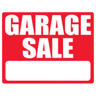 Cosco - Panneau Vente de garage avec kit de piquet en métal - 15 po x 19 po - Rouge et blanc-Ce panneau Vente de garage présente des couleurs rouge et blanc audacieuses pour attirer l’attention et générer du trafic vers votre vente