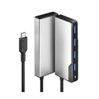 ALOGIC - Hub USB-C Fusion SWIFT 4 en 1 - Gris sidéral-Plug & Play : Pour rendre l'expérience utilisateur simple et efficace, le hub Fusion 4-en-1 est équipé d'une conception Plug and Play, cette fonctionnalité élimine le besoin d'installer un logiciel ou un pilote supplémentaire, il vous suffit de brancher le hub et l'appareil est prêt à être utilisé