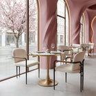 Zuo Sibu Dining Chair - Cream-Chair Weight Capacity: Supports up to 250 lb