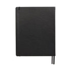 TRU RED Large Flexible Cover Graph Journal - Black-Black synthetic leather flexible cover