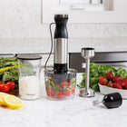 Kenmore 400W Hand Blender - Black and Silver-4
