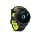 Garmin - Forerunner 265S, lunette et boîtier noirs avec bracelet en silicone noir/jaune ampere-Le score de preparation à l'entraînement est base sur la qualite du sommeil, la recuperation, la charge d'entraînement et le statut HRV pour determiner si vous êtes prêt à aller fort et à tirer le meilleur parti de votre entraînement (les donnees presentees sont destinees à être une estimation precise des mesures suivies)