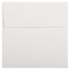 JAM Paper Square Strathmore Invitation Envelopes - 6" x 6" - Bright White Wove - 25 Pack (900958831)-Strathmore Bright White Wove Square Envelopes