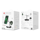 Adam Elements - Station de charge sans fil magnétique 3-en-1 OMNIA M3+ - Noir-Alimentation sécurisée : Équipé de protections contre les surintensités (OCP), les surtensions (OVP) et la détection d’objets étrangers (FOD) pour une recharge sûre et fiable