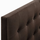 Modway Emily Stain-Resistant Performance Velvet Full Size Headboard - Chocolate Brown-7