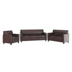 Flash Furniture Hercules Diplomat Wood Reception Sets, Brown (BT827SETBN)-Contemporary Reception Set