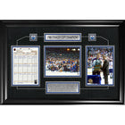 Edmonton Oilers 1988 Stanley Cup Champions Scoresheet Collage - Framed Print - 36" x 24"-Premium scoresheet framed