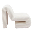 Zuo Opam Accent Chair - White-3 year limited warranty