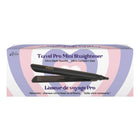 Aria Travel Pro Mini Straightener - Black-Travel Ready Dual Voltage: Engineered for worldwide use with dual voltage compatibility, making it the perfect companion for international travel