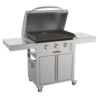 Blackstone 28" Select Griddle with Hood-Collapsible side shelves with side hooks