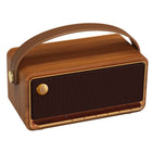 Edifier MP330 BT Wireless Hi-Res Audio Portable Retro Wood Speaker wiith 20W RMS Stereo Sound - Brown-The high-capacity built-in battery offers up to 19 hours of continuous playback, letting you enjoy music all day long