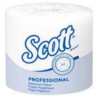 Scott Professional Standard Roll Toilet Paper - 1-Ply - White - 80 Pack-Scott Bulk Toilet Paper, in 1-ply Standard Rolls, gives you the reliability of the Scott Brand clean, it’s strong and absorbent enough to satisfy your employees and guests