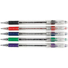 Pentel R.S.V.P. Ballpoint Pens – 0.7mm – Assorted – 5 Pack-Durable stainless steel tip for smooth lines