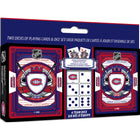 Masterpieces Puzzle Company Montreal Canadiens - Two Decks Of Playing Cards & Dice Set-Age: 18+