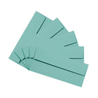 JAM Paper #10 Business Envelopes, 4 1/8 x 9.5, Aqua Blue, 1000 Pack (1523976B)-Closure: Gummed