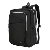 Swissdigital Katy Rose Backpack with SD Finder - Black/Platinum-SDD FINDER - Equipped with SDD Finder, which officially works with the Apple Find My network and Android system. If you ever lose sight of your belonging, you can easily and anytime locate it with the Apple Find My app and Swissdigital Design App. In addition an acoustic alarm with up to 110 dB can be activated remotely to find the belongings or to warn others. The SDD Finder allows continuous Bluetooth interaction between your mobile device an