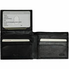 CHAMPS - Portefeuille à aile supérieure en cuir RFID de la collection classique CHAMPS-Livré dans une 
Boîte cadeau