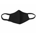 Masque facial réutilisable en tissu à double couche de Reference Labs, moyen, noir, paquet de 10-Couleur noire, lavable et réutilisable jusqu'à 30 fois