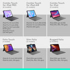 Logitech Combo Touch Keyboard Case for iPad A16/ 10.9" (10th Gen.) - English - Oxford Grey-Uses FSC-certified paper for responsible packaging