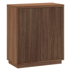 Hudson&Canal - Meuble d'appoint Alston de 71 cm de largeur, , noyer satiné-Design transitionnel moderne pour votre bureau à domicile, votre chambre ou vos espaces de vie