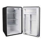 Magic Chef 3.2 cu. ft. Retro Mini Refrigerator without Freezer - Black -Adjustable temperature control ensures the perfect temperature