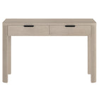 Hudson&Canal Lonsdale 48'' Desk - Alder White-Constructed of sturdy MDF materials in a handcrafted alder white finish