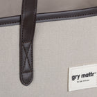 Gry Mattr - Sac fourre-tout en toile de coton-Dimensions : 15 po L x 15 po H x 5 po P