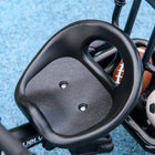 Qaba - Tricycle enfant 6 en 1 avec guidon amovible et canopée - bleu marine-Matériau : Métal, PP, Polyester 