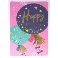 Mill Brook Studio Birthday Greeting Cards & Envelopes - 5-3/8" x 7-3/4" - Balloons - 18 Pack-Premium quality greeting cards