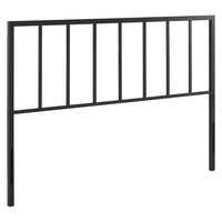 Modway Tatum Queen Headboard - Black-Metal Queen Headboard