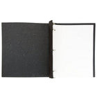JAM Paper Italian Leather 3 Ring Binder, 3/4", Dark Brown (369231777)-Fashioned from 80% natural regenerated leather and 20% natural rubber and have 3 metal bindings that easily open and close to store all your 3 hole punched documents