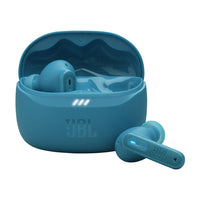 JBL Tune Beam 2 True Wireless Noise Cancelling Earbuds - Turquoise-JBL Pure Bass Sound with Spatial Sound
