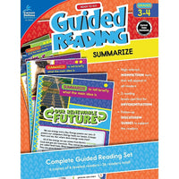 eBook: Carson Dellosa Publishing Ready to Go Guided Reading: Summarize - Grade 3 - 4-Complete guided reading set with 6 copies of 6 leveled readers - 36 readers total!
