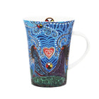 Oscardo Breath of Life by Leah Dorion Porcelain Mug - 295ml-Indigenous Art Design - Breath of Life by Leah Dorion, Métis artist, artwork celebrating cultural heritage and tradition