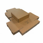 Reliabag - Boîtes d'expédition en papier kraft ondulé auto-adhésives - 11.5" x 11.5" x 3.75" - Paquet de 40-4