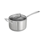 Tramontina - Casserole couverte de 4 Qt en acier inoxydable à 3 couches-Idéal pour les cuisiniers amateurs et professionnels